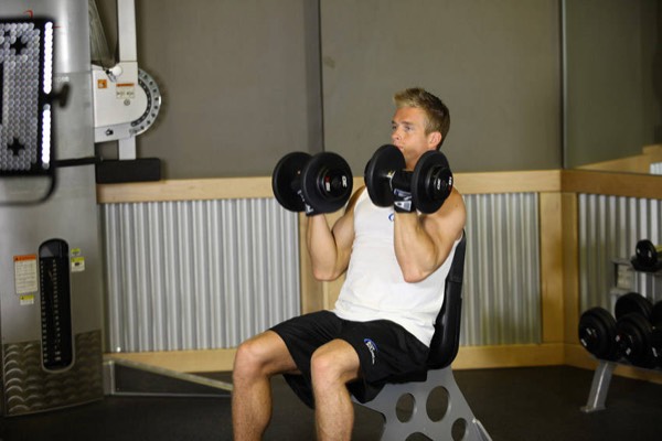 Arnold Press start position