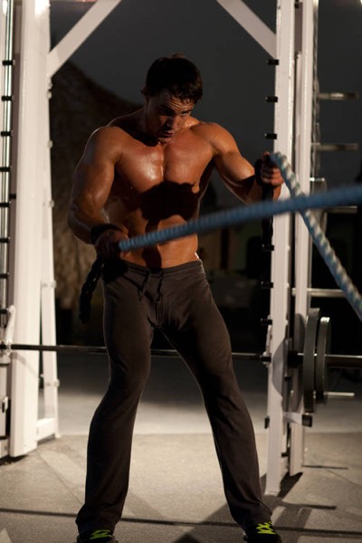 Battle Ropes finish position