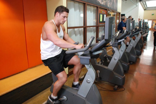 Stationary Bike start position