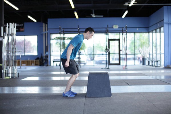 Box Jump start position