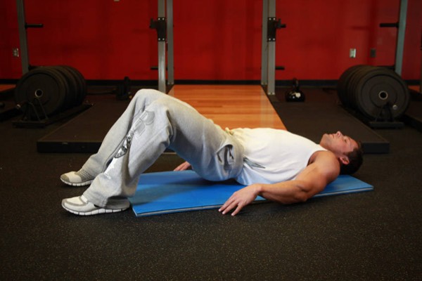 Glute Bridge start position