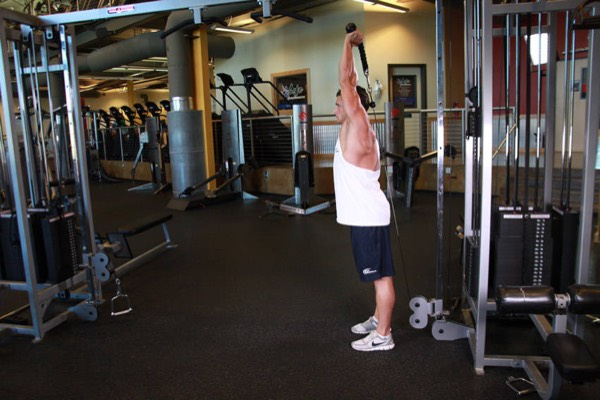 Cable Overhead Extension finish position
