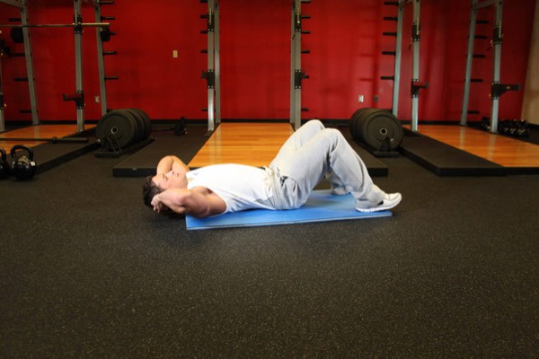 Crunch start position