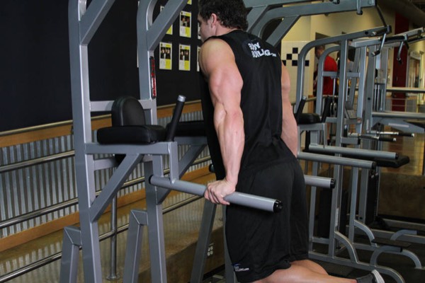 Dips finish position