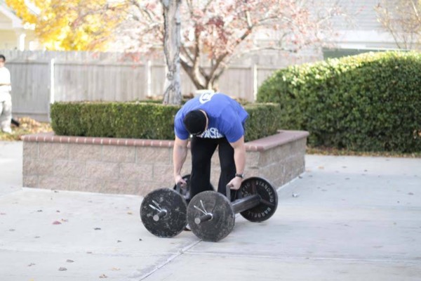 Farmer's Carry start position