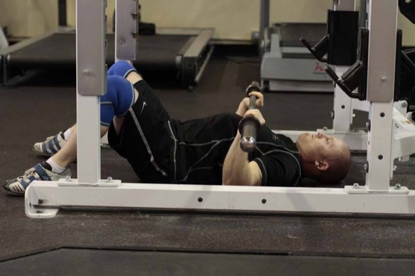 Floor Press start position
