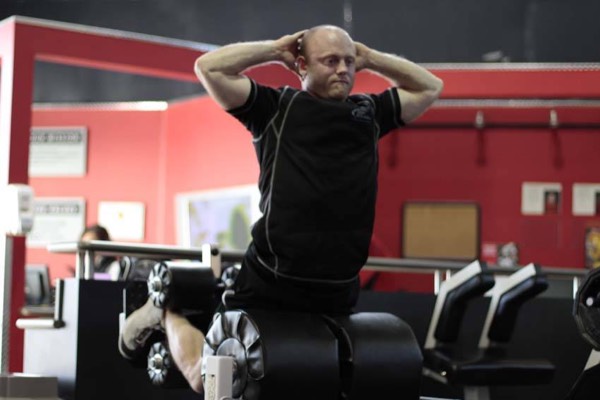 Glute-Ham Raise finish position