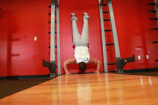Handstand Push-Up finish position