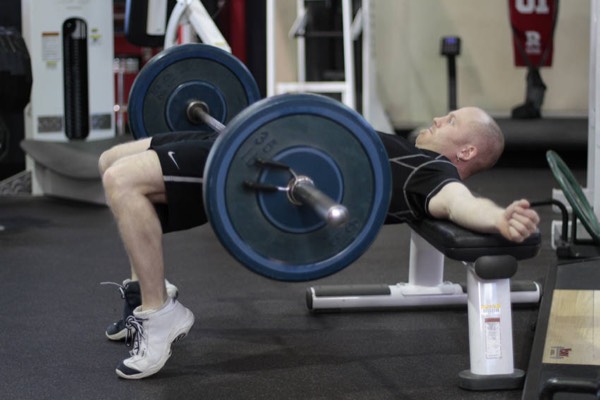Hip Thrust finish position