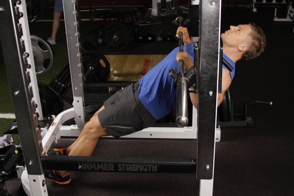 Inverted Row finish position