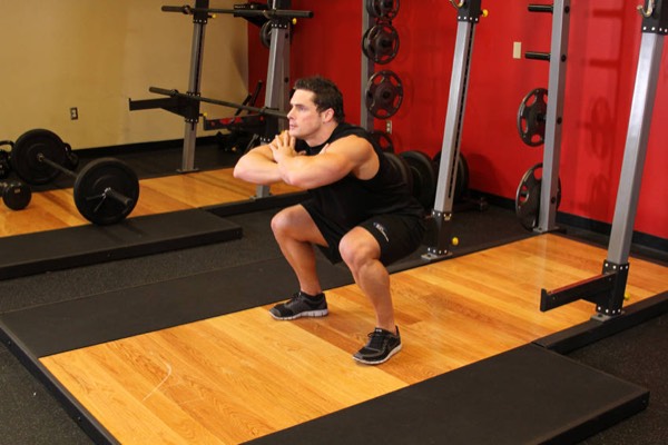 Jump Squat start position