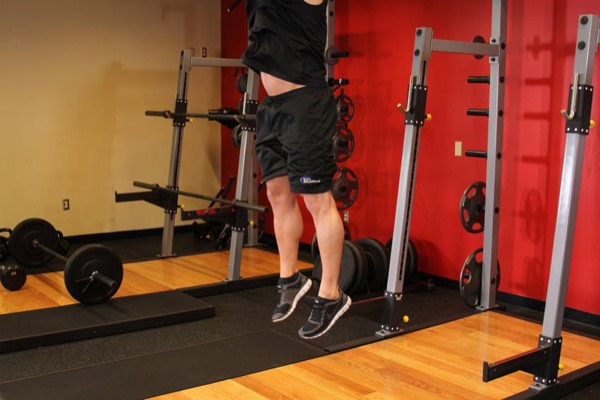Jump Squat finish position