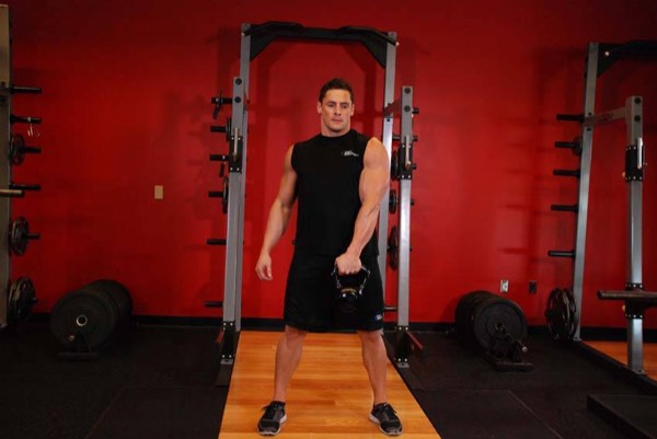 Kettlebell Swing start position