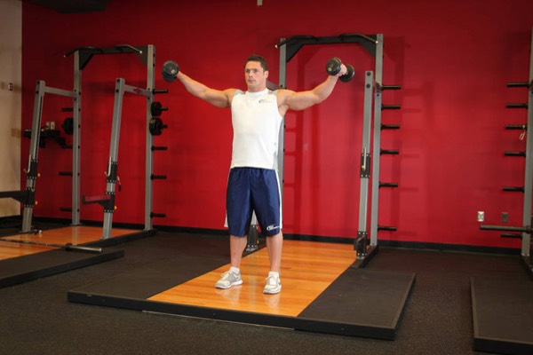 Lateral Raise finish position