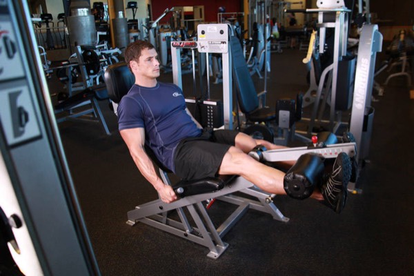 Leg Extension finish position