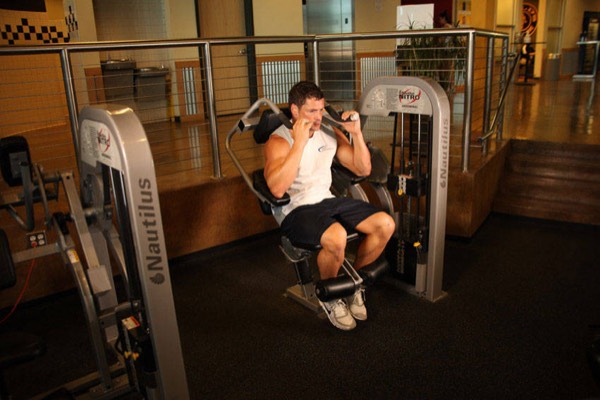 Ab Crunch Machine finish position