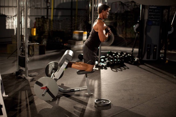 Nordic Hamstring Curl start position