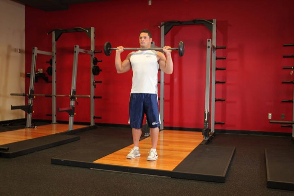 Overhead Press start position