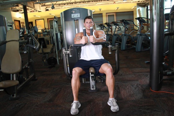 Pec Deck finish position
