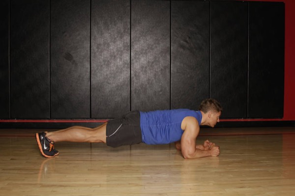 Plank finish position