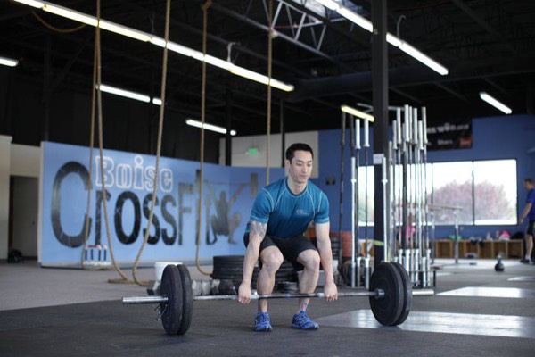 Power Clean start position