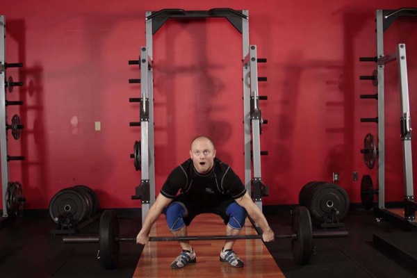 Power Snatch start position