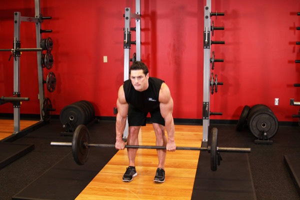 Romanian Deadlift start position