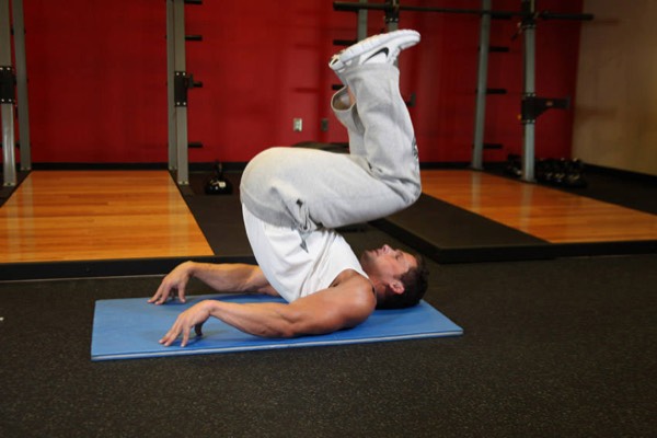 Reverse Crunch finish position