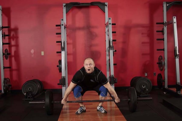 Snatch start position