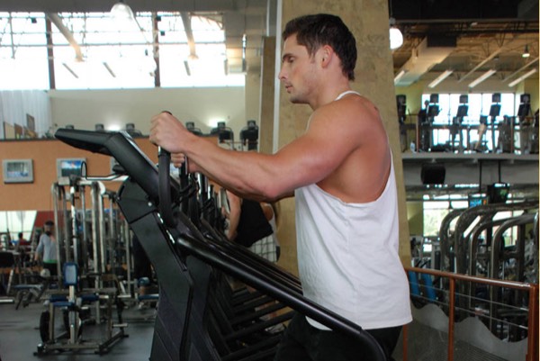 Stairmaster finish position