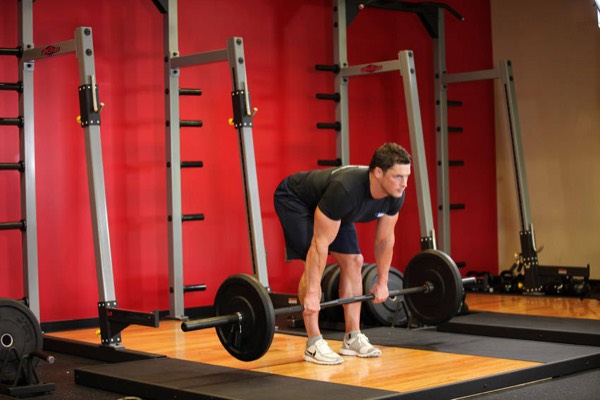 Stiff-Leg Deadlift start position