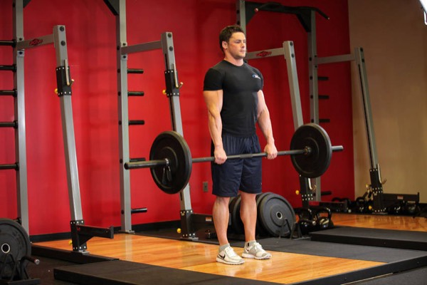 Stiff-Leg Deadlift finish position