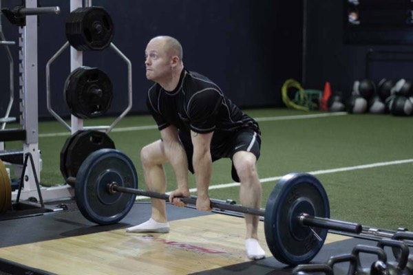 Sumo Deadlift start position