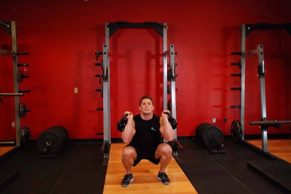 Thruster finish position