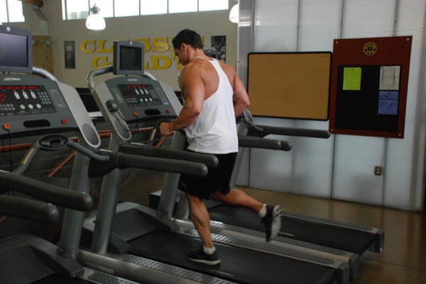 Treadmill start position