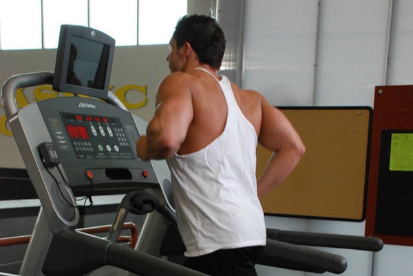 Treadmill finish position