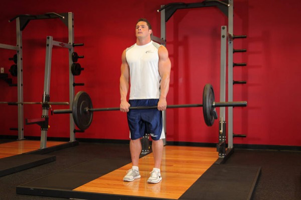 Upright Row start position