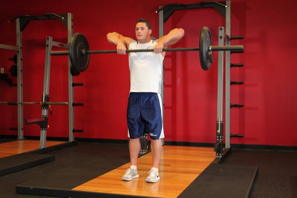 Upright Row finish position
