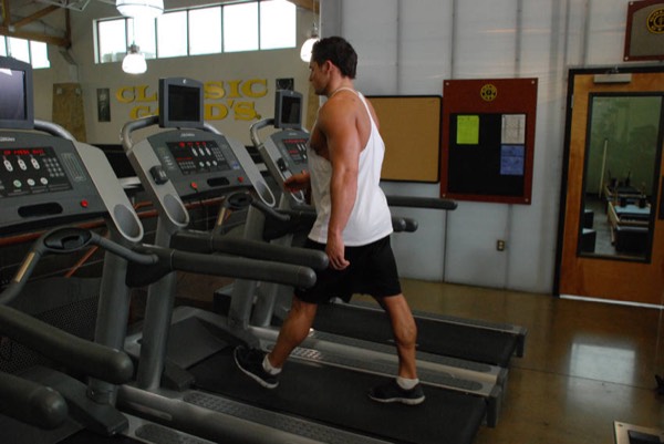 Walking start position