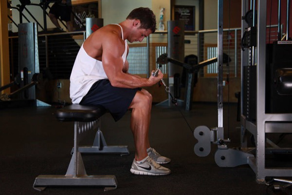 Wrist Curl finish position