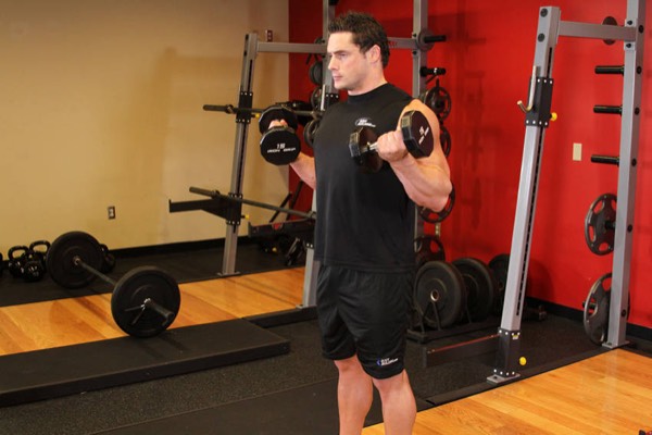 Zottman Curl finish position